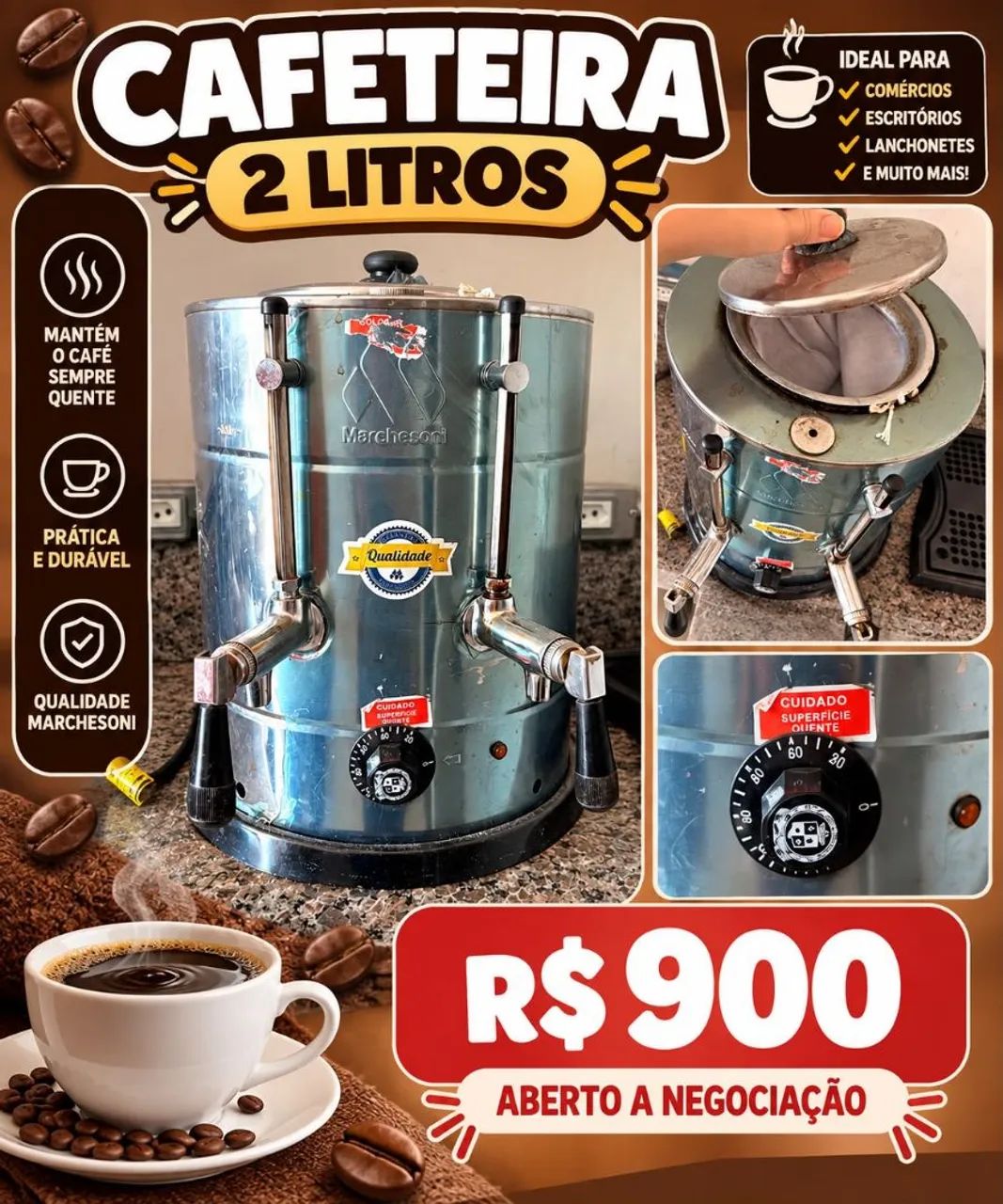 Cafeteira industrial 