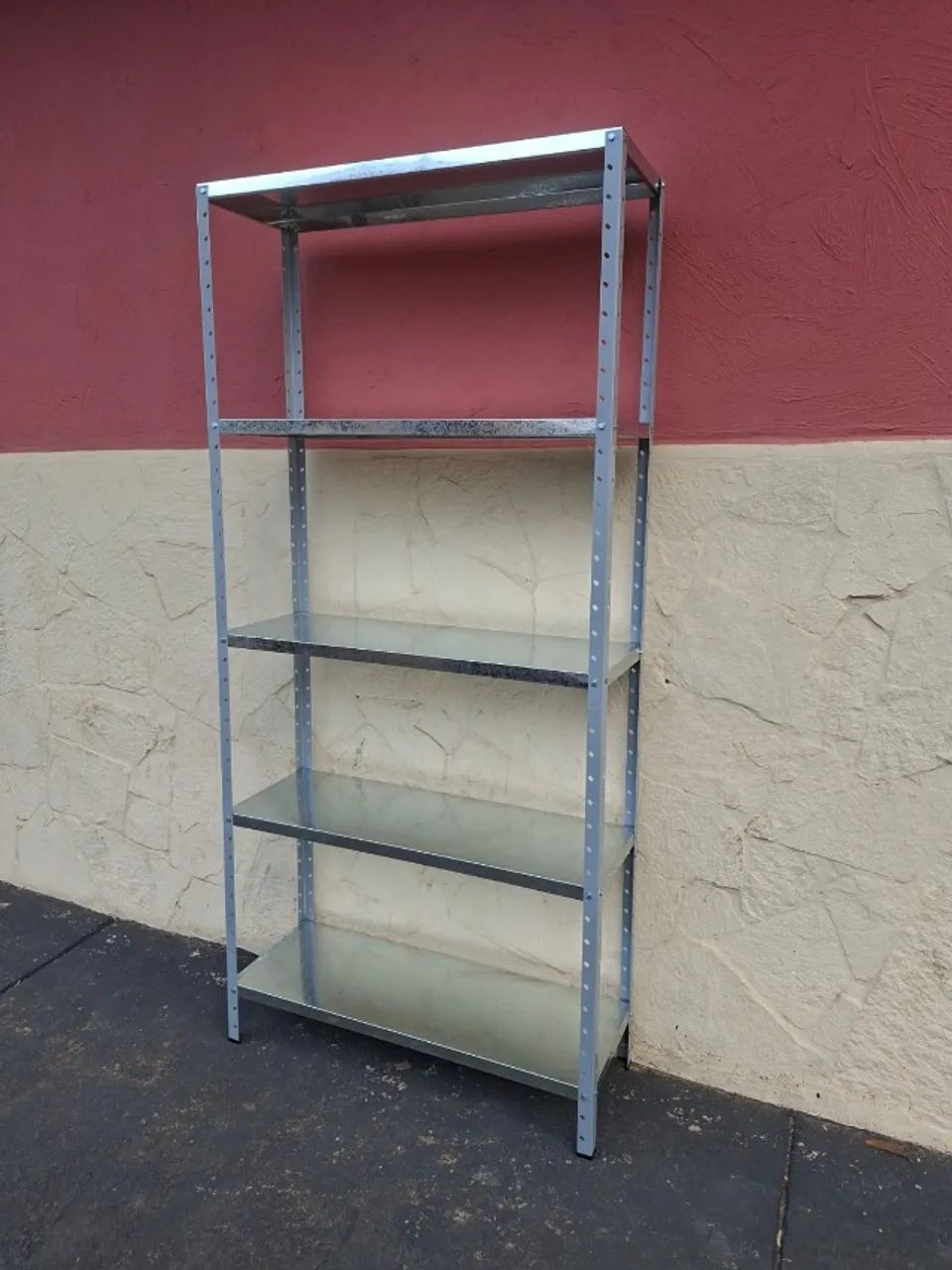 PRATELEIRA EM AÇO GALVANIZADO  NOVA - Foto 3