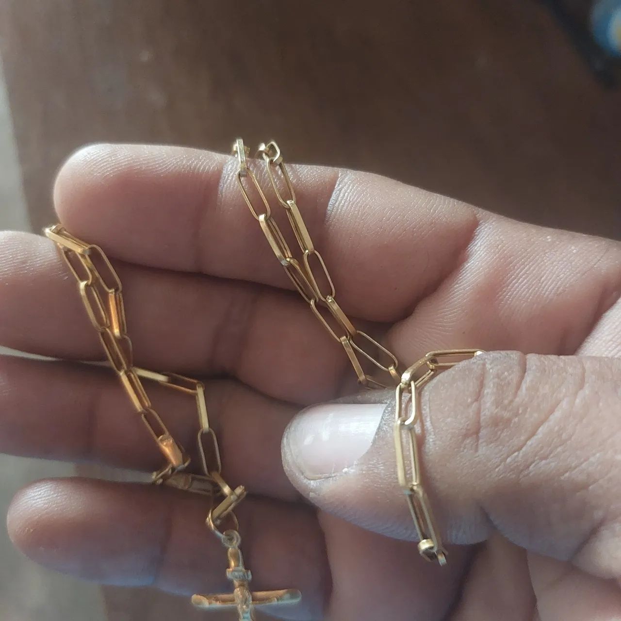 Colar de Ouro tijolinho  - Foto 3