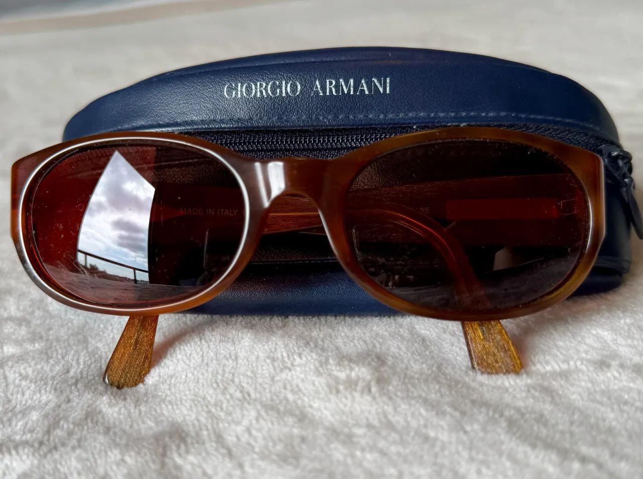 Armação óculos Giorgio Armani made in Italy