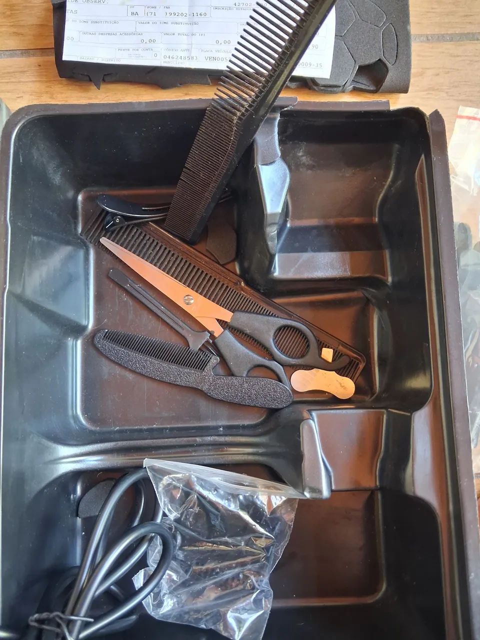 Máquina GAMA Italy Barber Style 110V - Nova, usada 1x - Foto 6