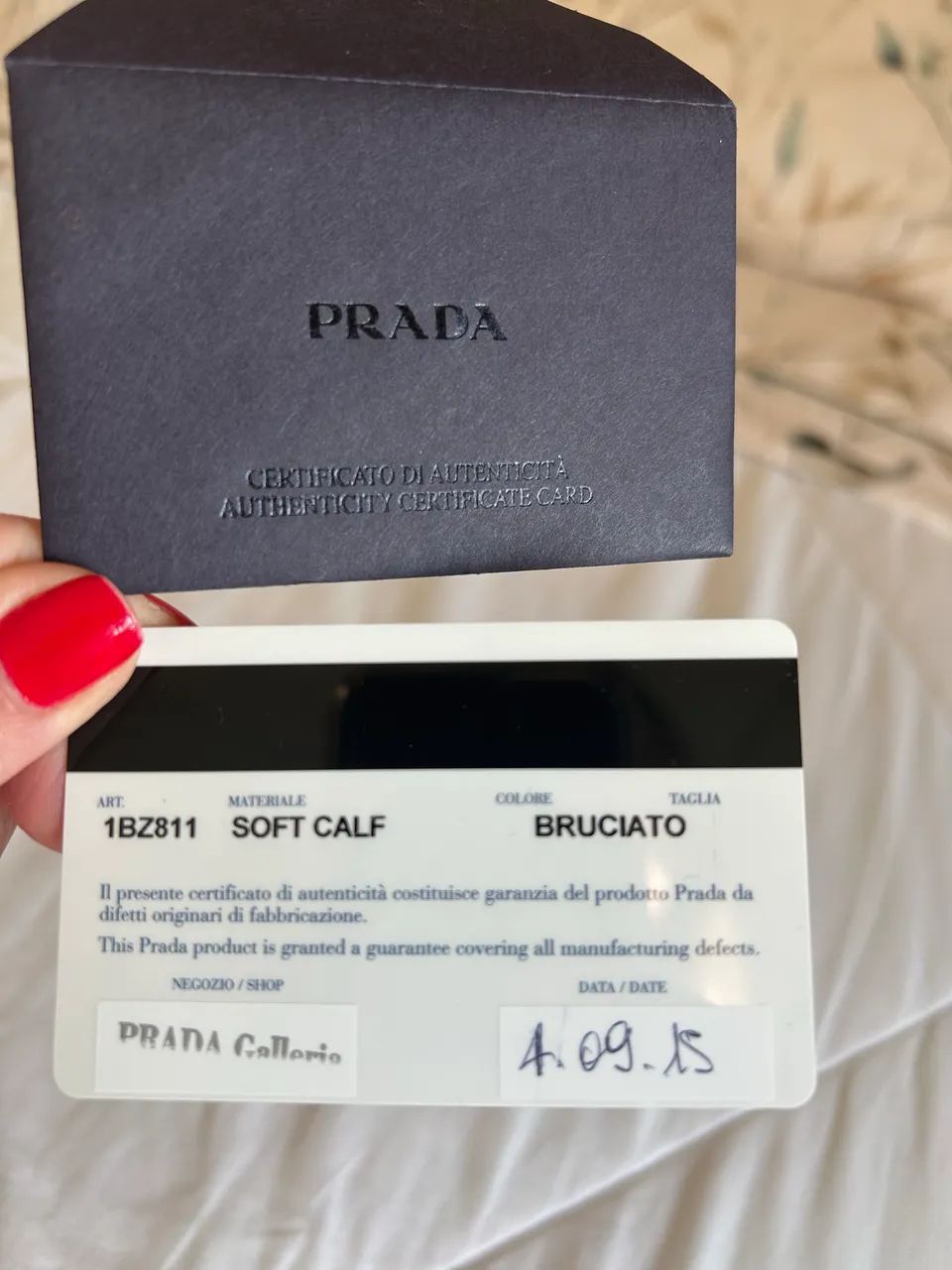 Bolsa PRADA original com certificado - Foto 4