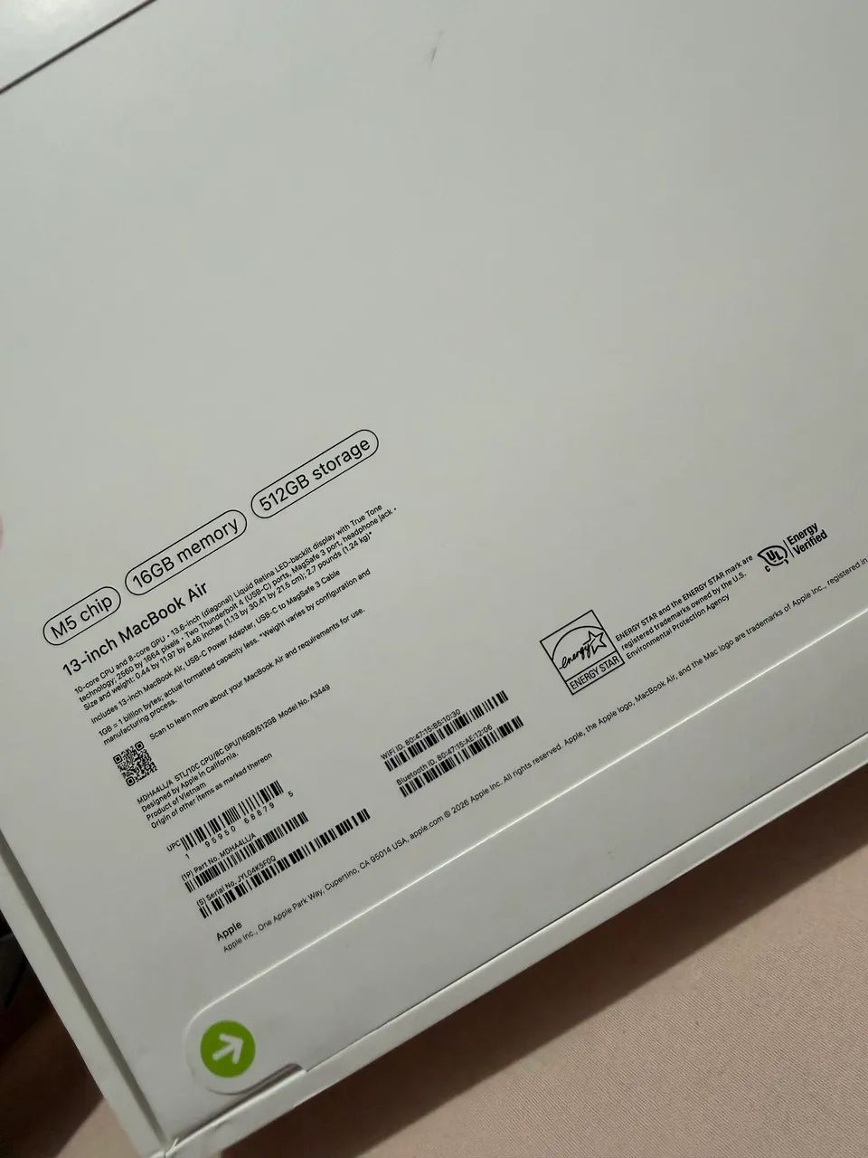 Apple Macbook Air M5/16/512/13 Starlight - Foto 2