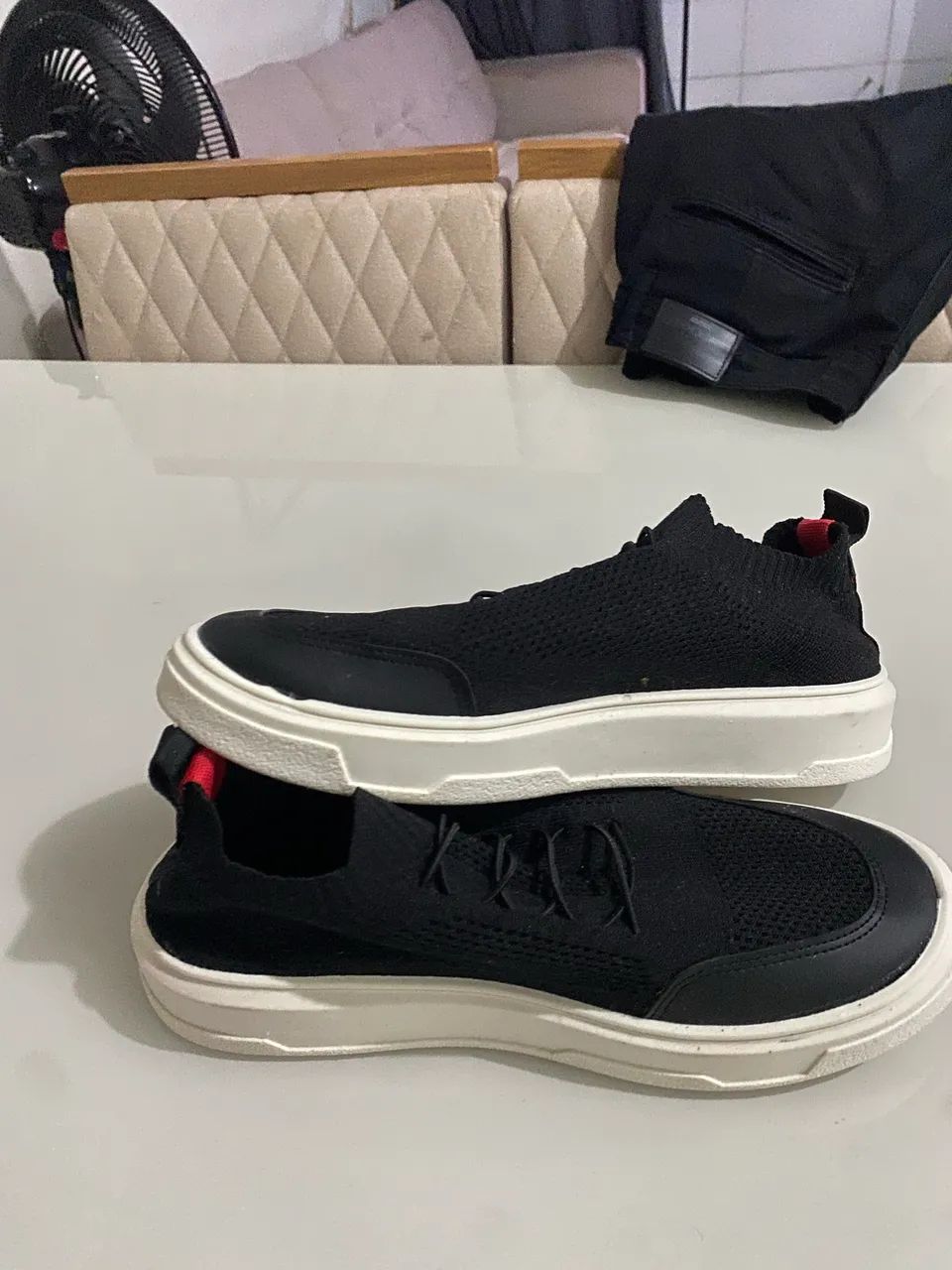 Sapatênis Slip On preto - Foto 2