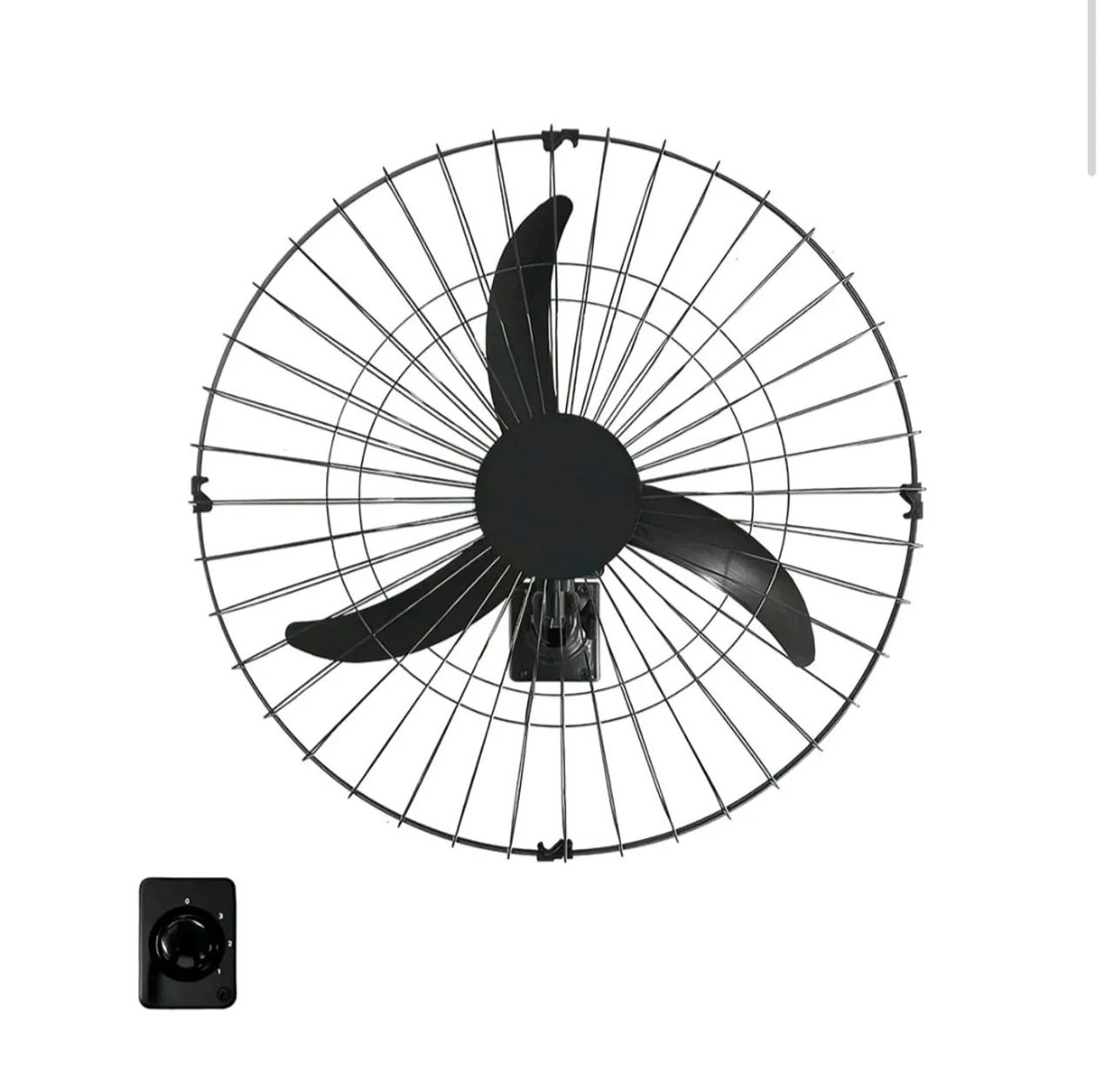Ventilador de parede 60 cm - Foto 5