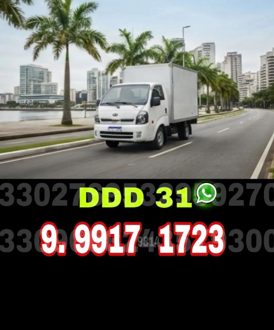 Frete barroca mudanças comerciais