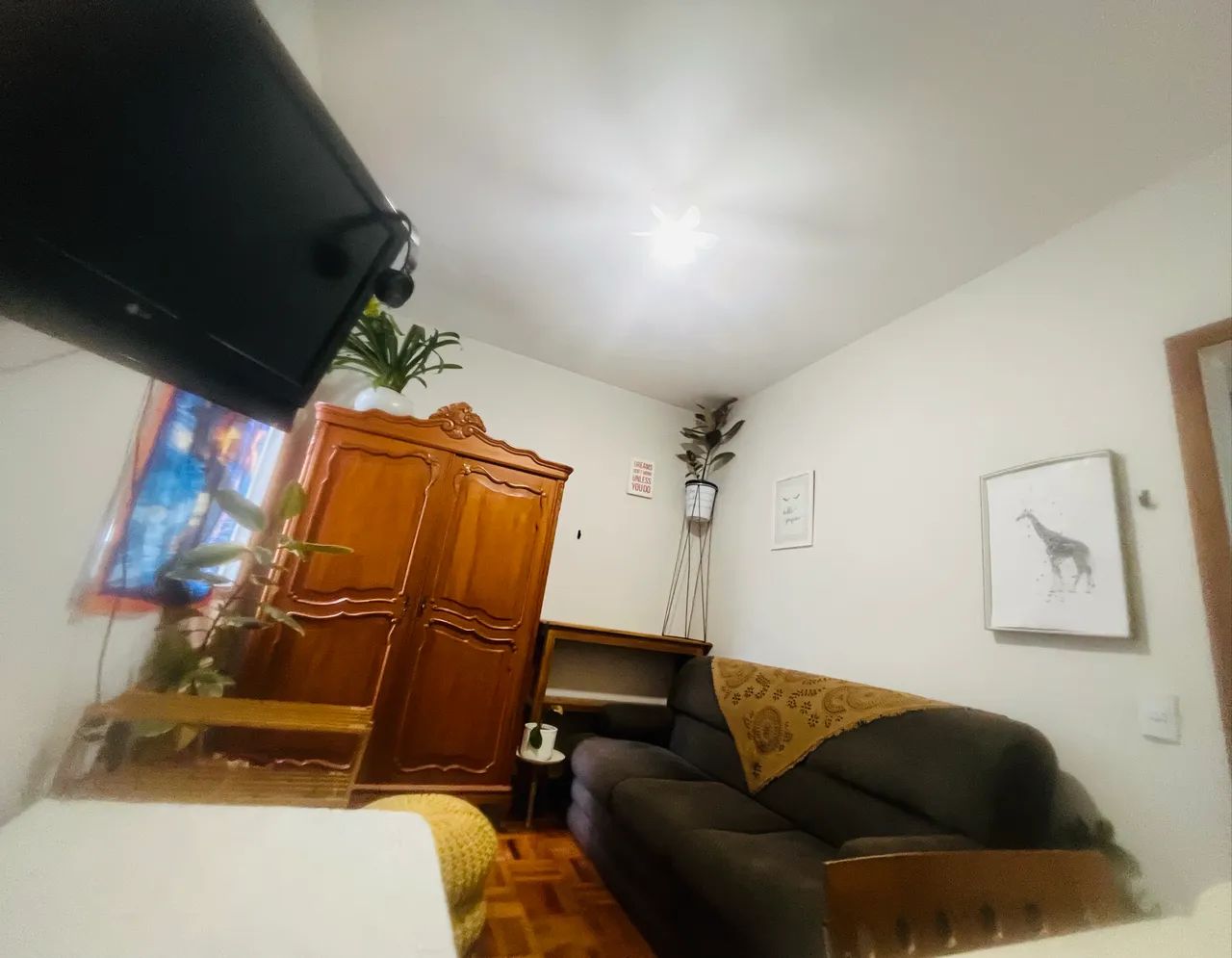 Quarto-sala Individual Mobiliado  - Foto 4