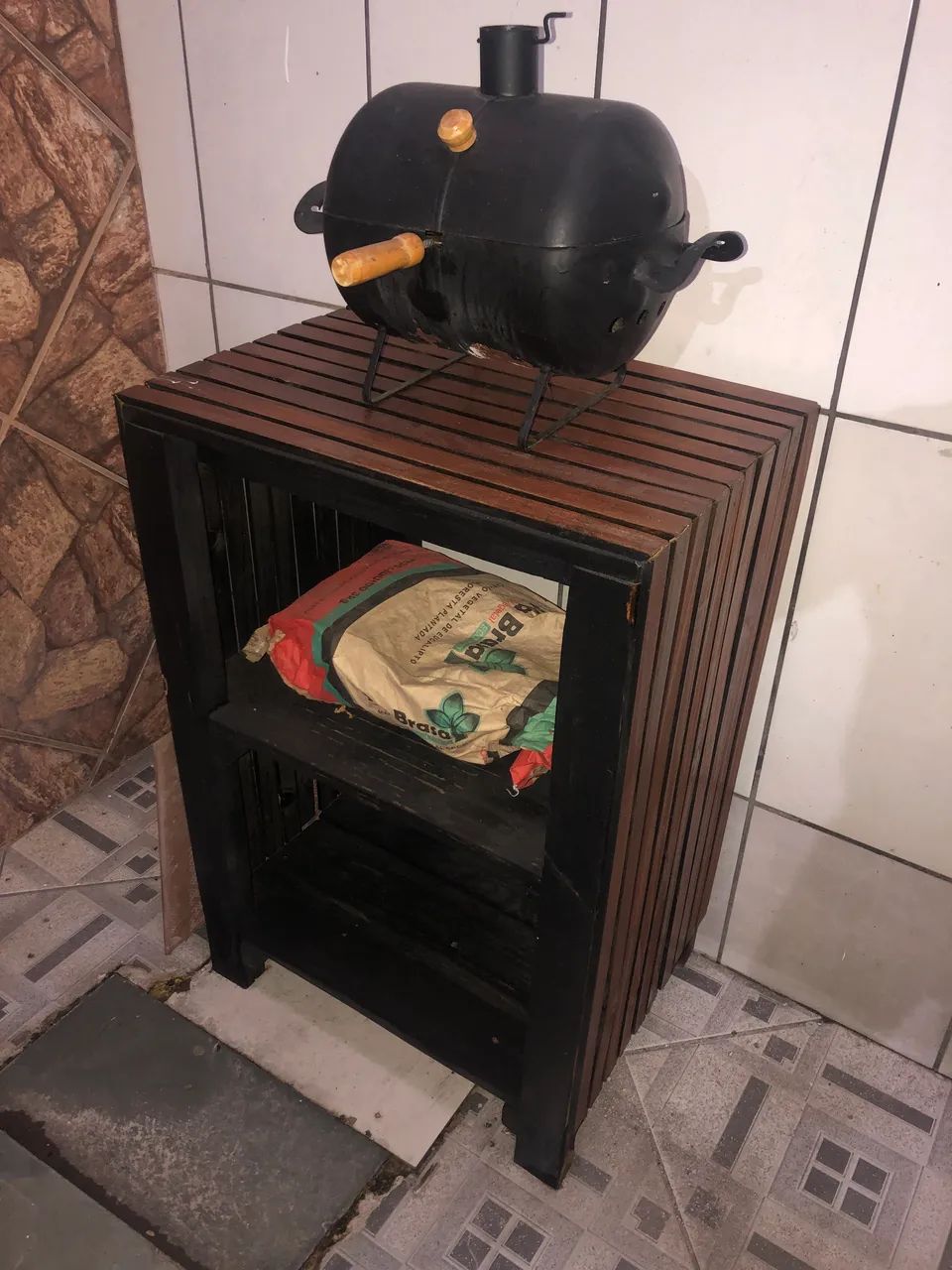 Móvel multiuso churrasco