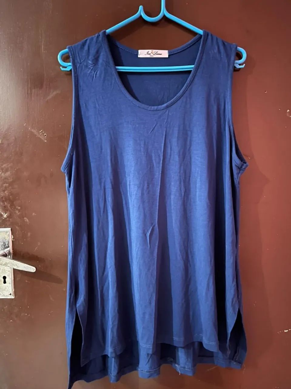 Blusa azul G3 feminina 