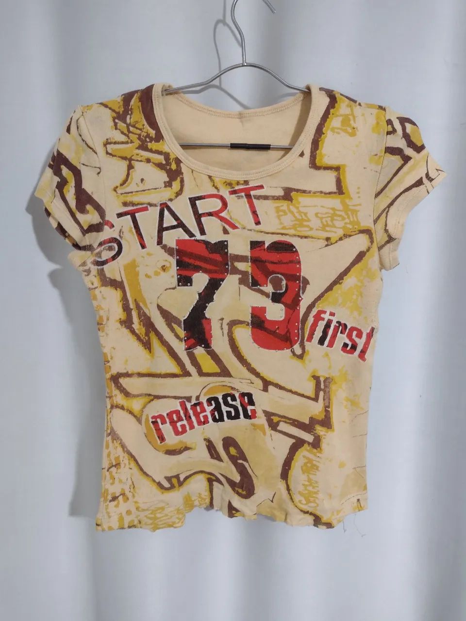 Camiseta baby look