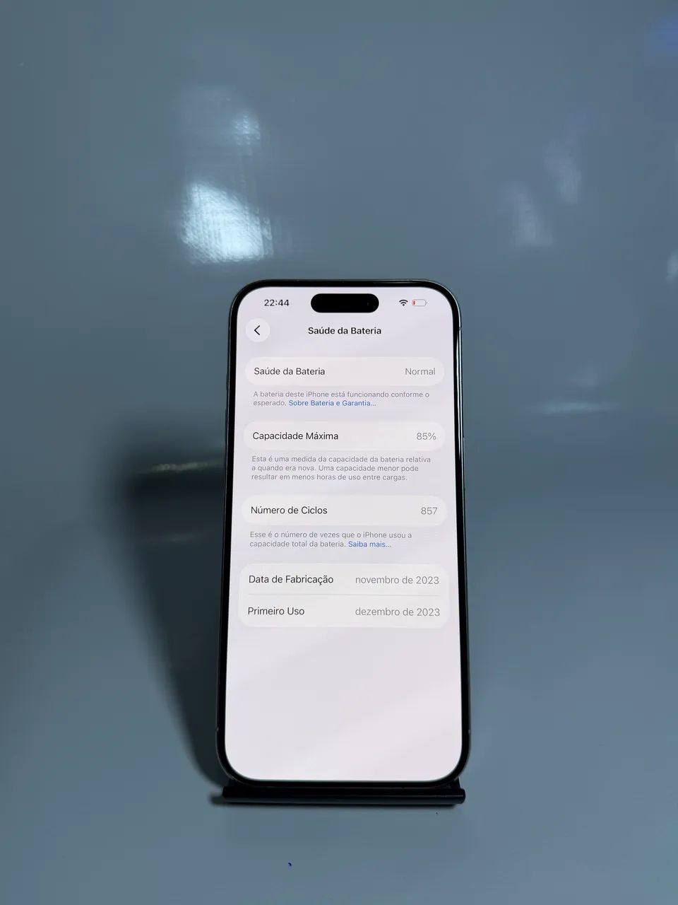 IPHONE 15 PRO 128GB BRANCO - Foto 3