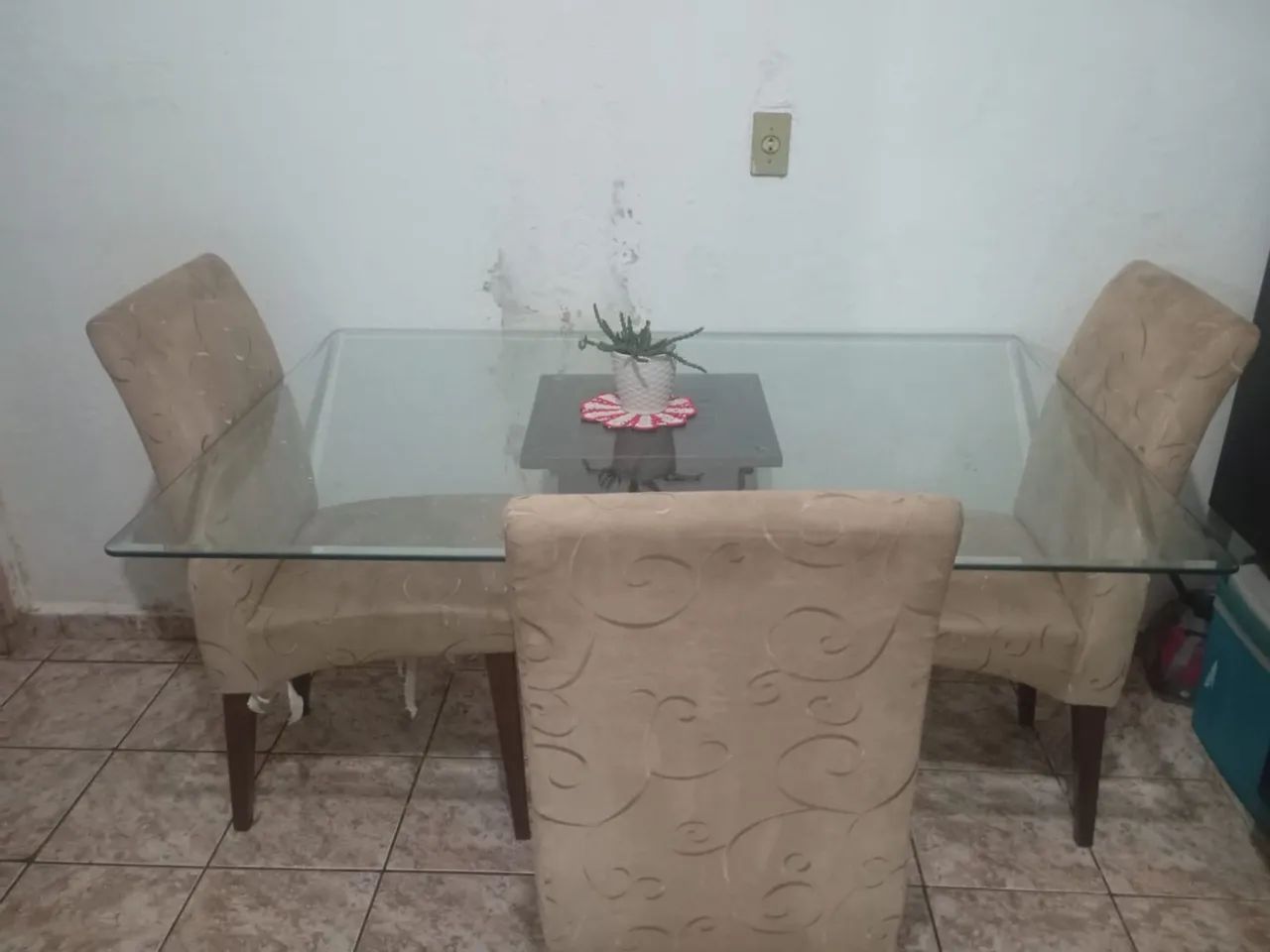 Mesa de vidro 