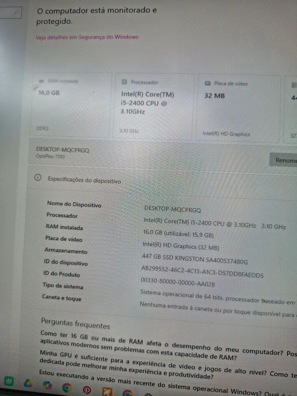Desktop Dell Optiplex 7010 - Foto 3