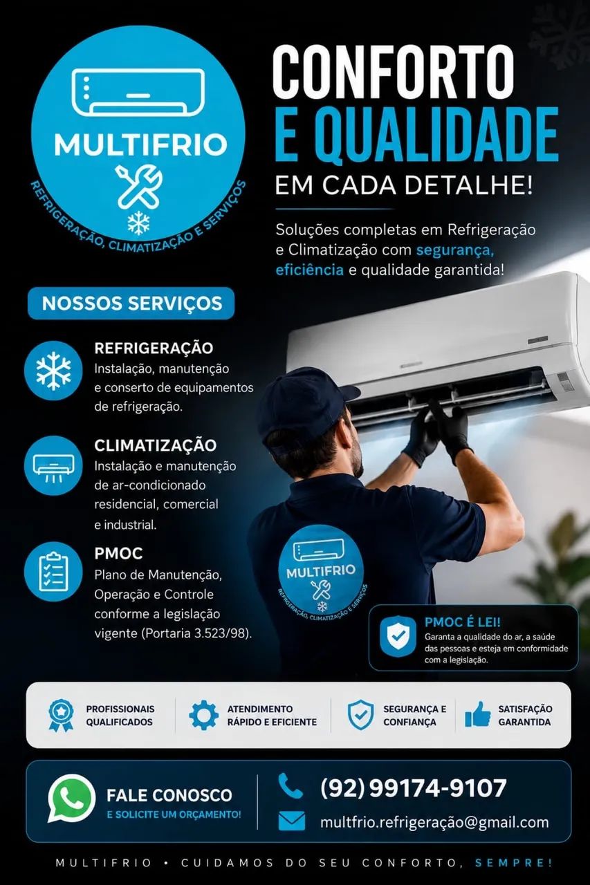 Manutenção de ar condicionado 