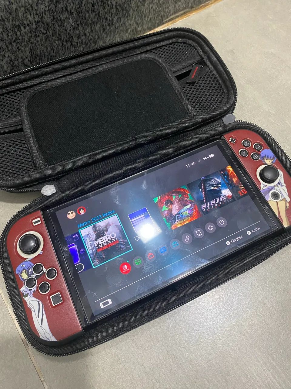 switch oled desbloqueado troco  - Foto 3