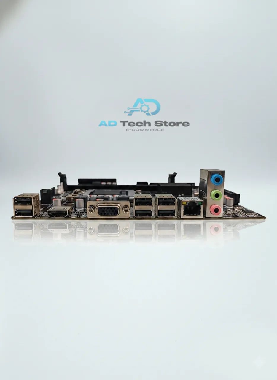 Placa Mãe H61-BM2 Clanm Socket 1155 DDR3 com M.2 - Foto 2