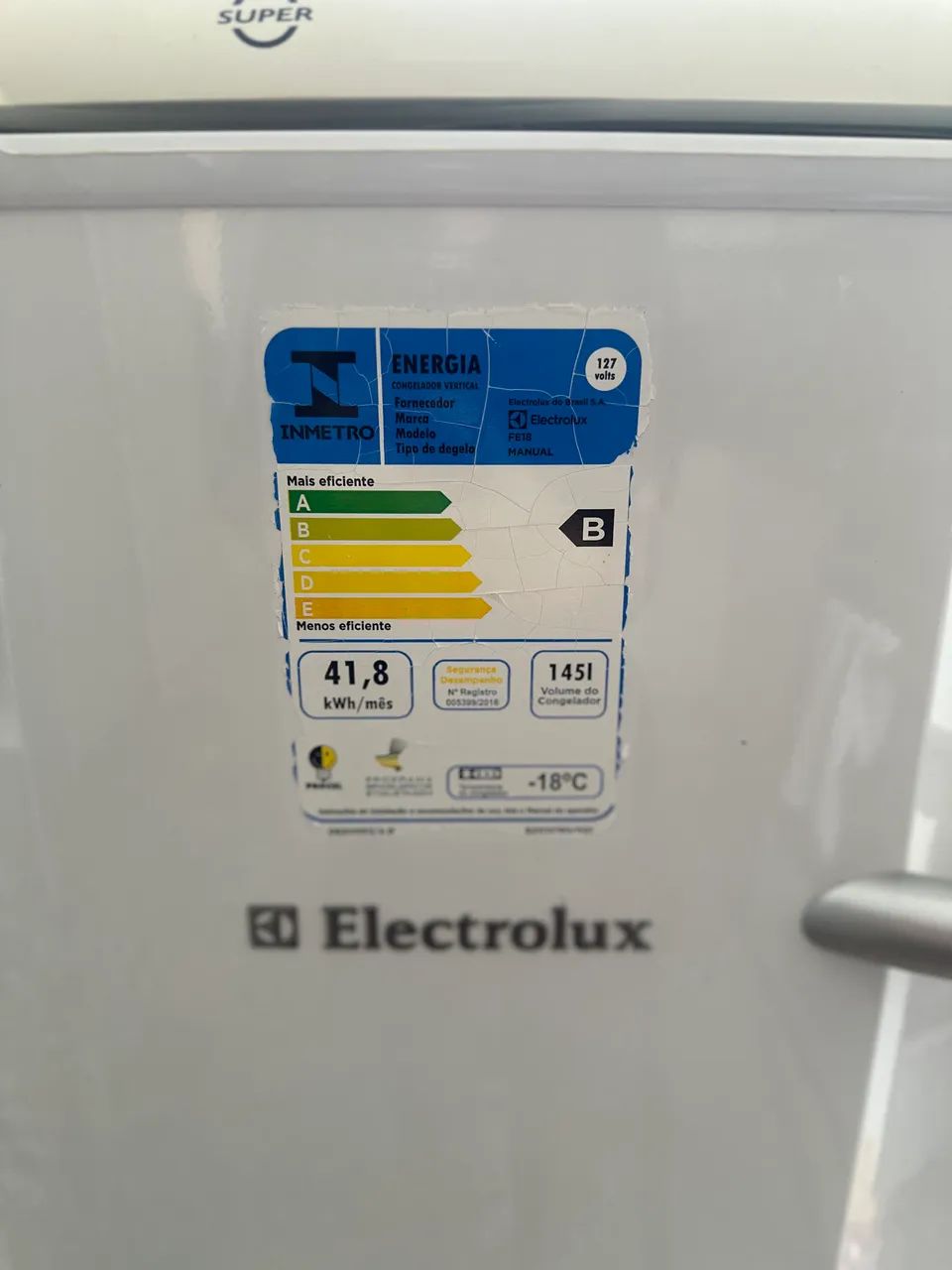 Freezer vertical Eletrolux 145L - Foto 5