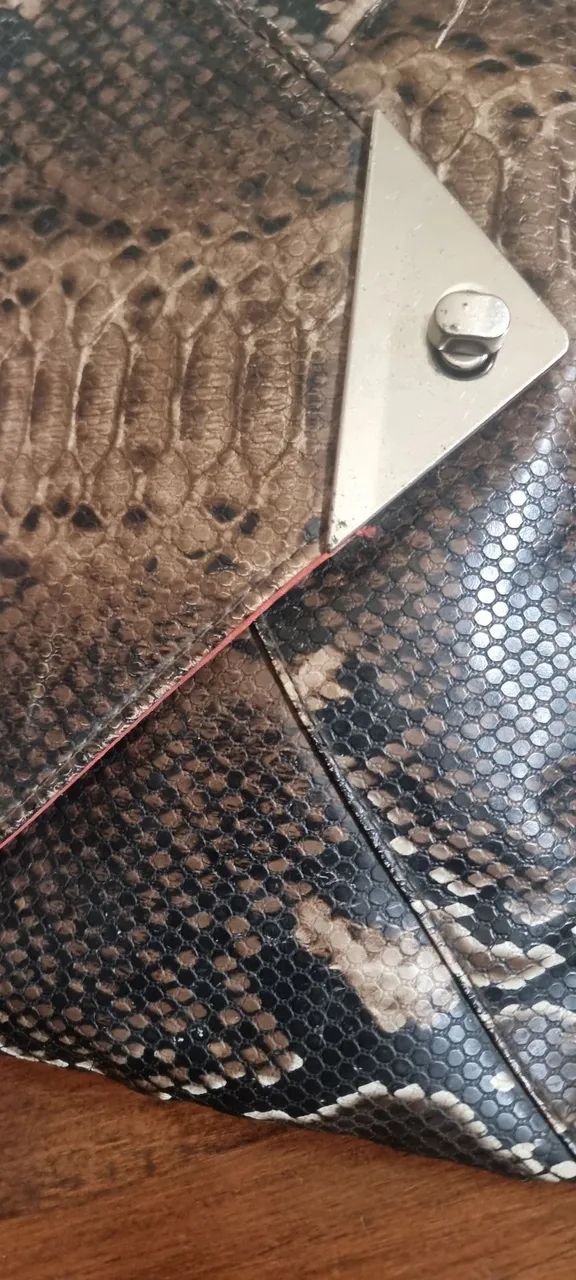 Clutch Marisa em couro ecologico - Foto 3