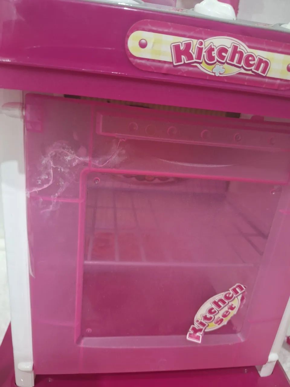 Fogão de brinquedo com luz e som cozinha infantil  - Foto 5