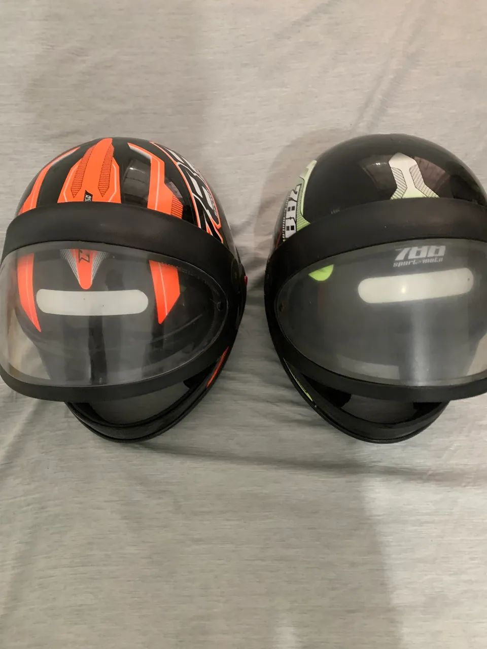 2 Capacetes por 100 p hoje. Tamanho 56 e 60 - Foto 2