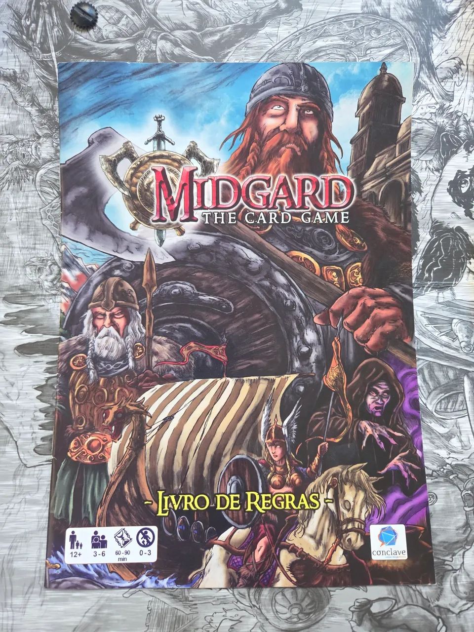Jogo de tabuleiro Midgard The Card Game - Foto 5
