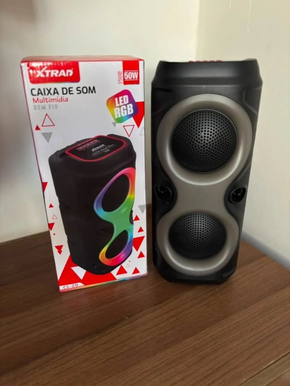 Caixa de Som Xtrad CS29 Bluetooth - Foto 2
