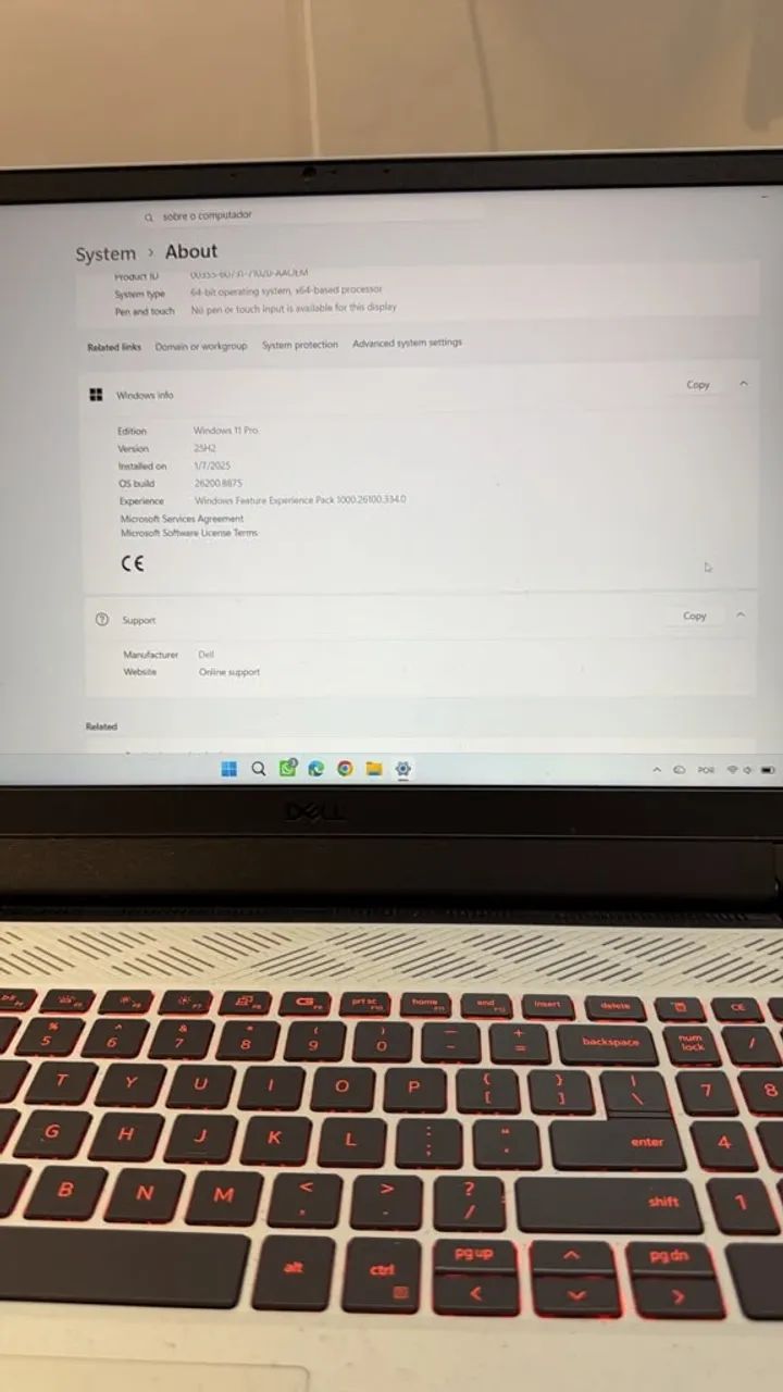 Dell G15 RTX 3050 Ryzen 5 6600H