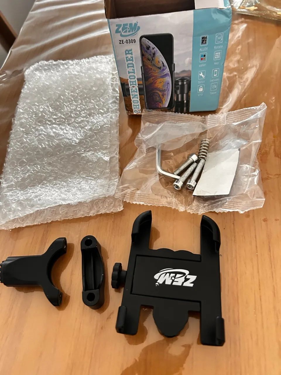 Suporte para moto e bicicleta 