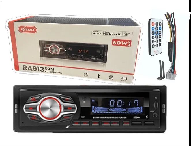 AUTO RADIO VEICULAR KNUP (ENTREGA A COMBINAR)