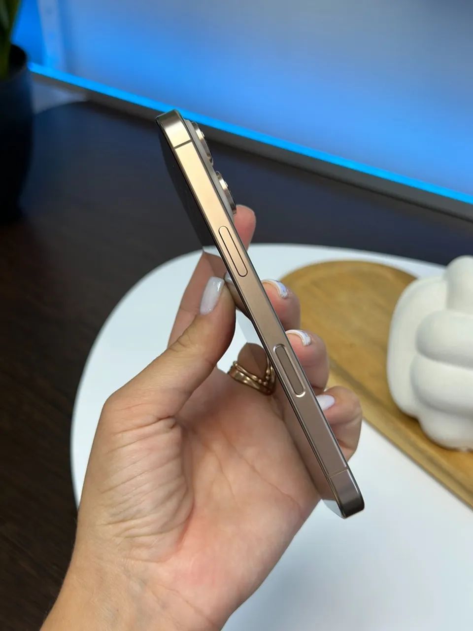 iPhone 16 pro 256GB seminovo  - Foto 4
