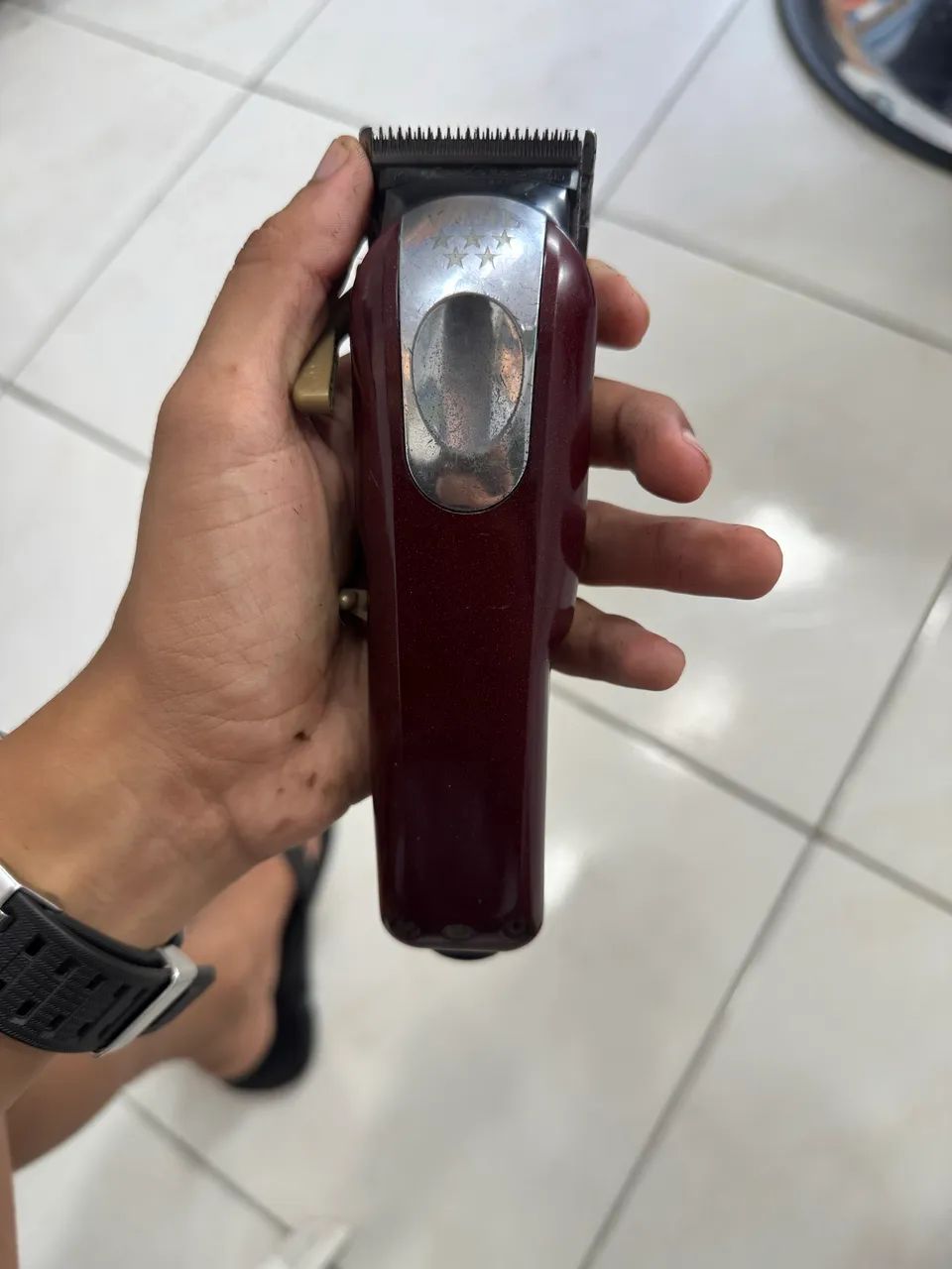 Máquina de cortar cabelo Magic clip sem fio - Foto 5