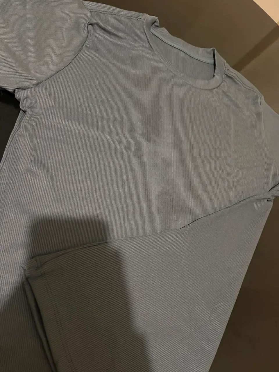 Camisas masculinas canelada  - Foto 2