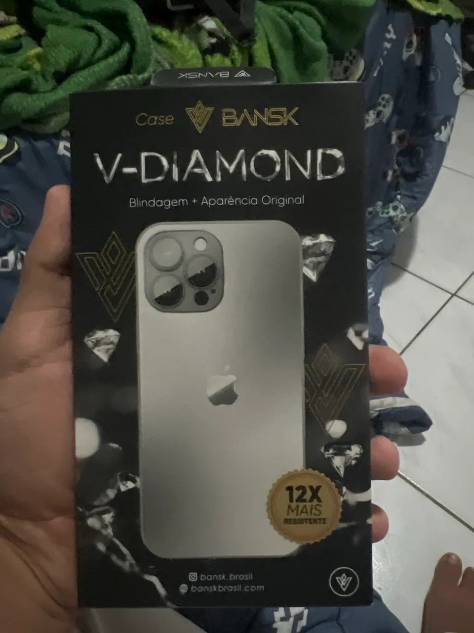Capa de iphone15 pro reforçada marca bansk  - Foto 2