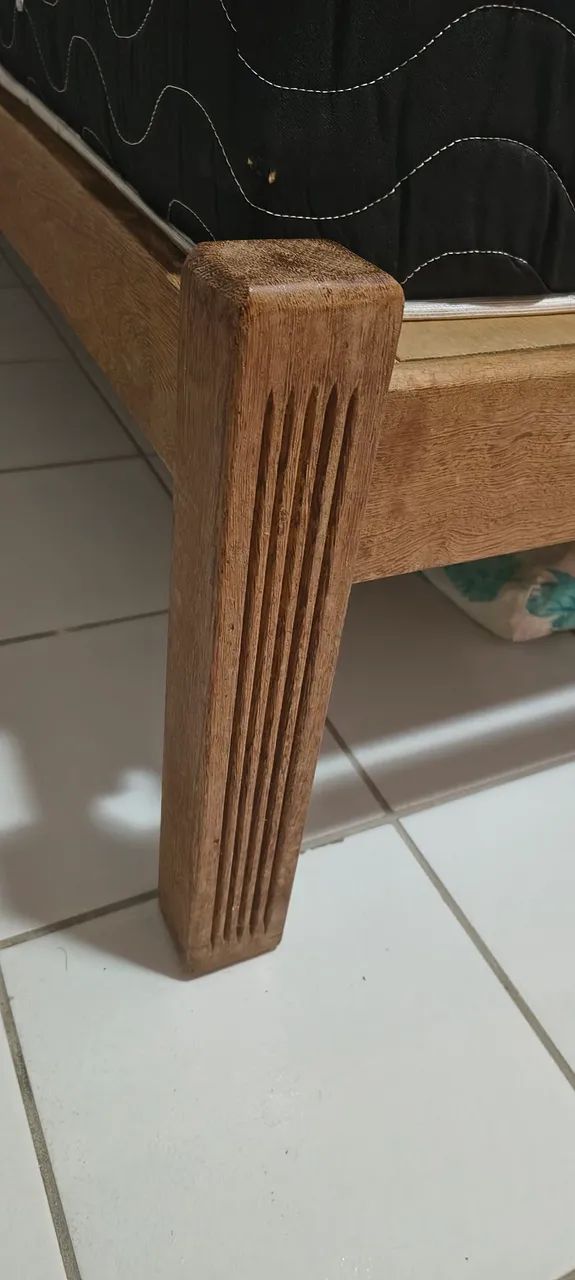 Cama de Casal Robusta + Colchão Ortobom Ortopédico Premium - Foto 3