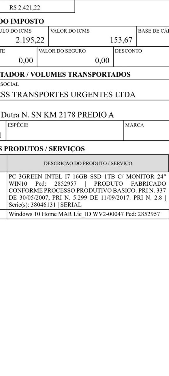 COMPUTADOR LACRADO NOVO - Foto 2