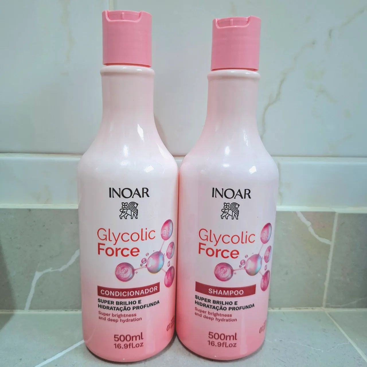 Inoar Glycolic Force Shampoo e Condicionador 