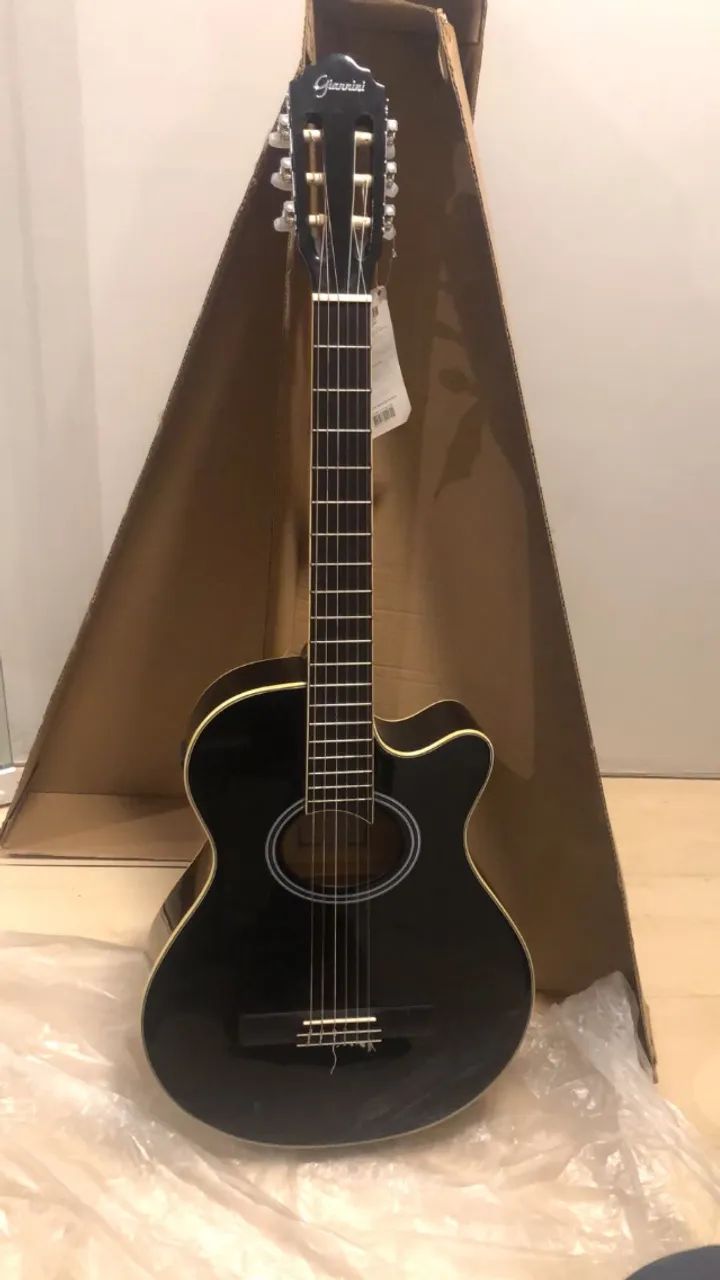 Violão Nylon - Giannini Performance GNF-1D CEQ BK