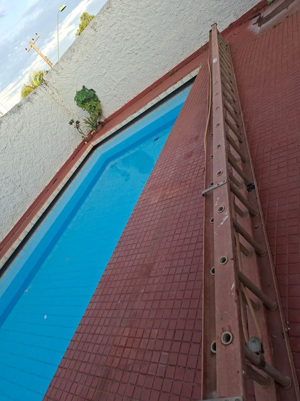 Escada em fibra de Vidro ,5metros . - Foto 2