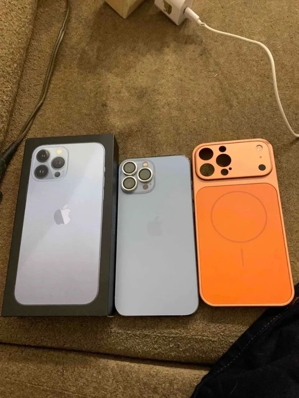 iPhone 13 Pro Max 256GB - Com caixa Azul (Impecável) - Celulares e