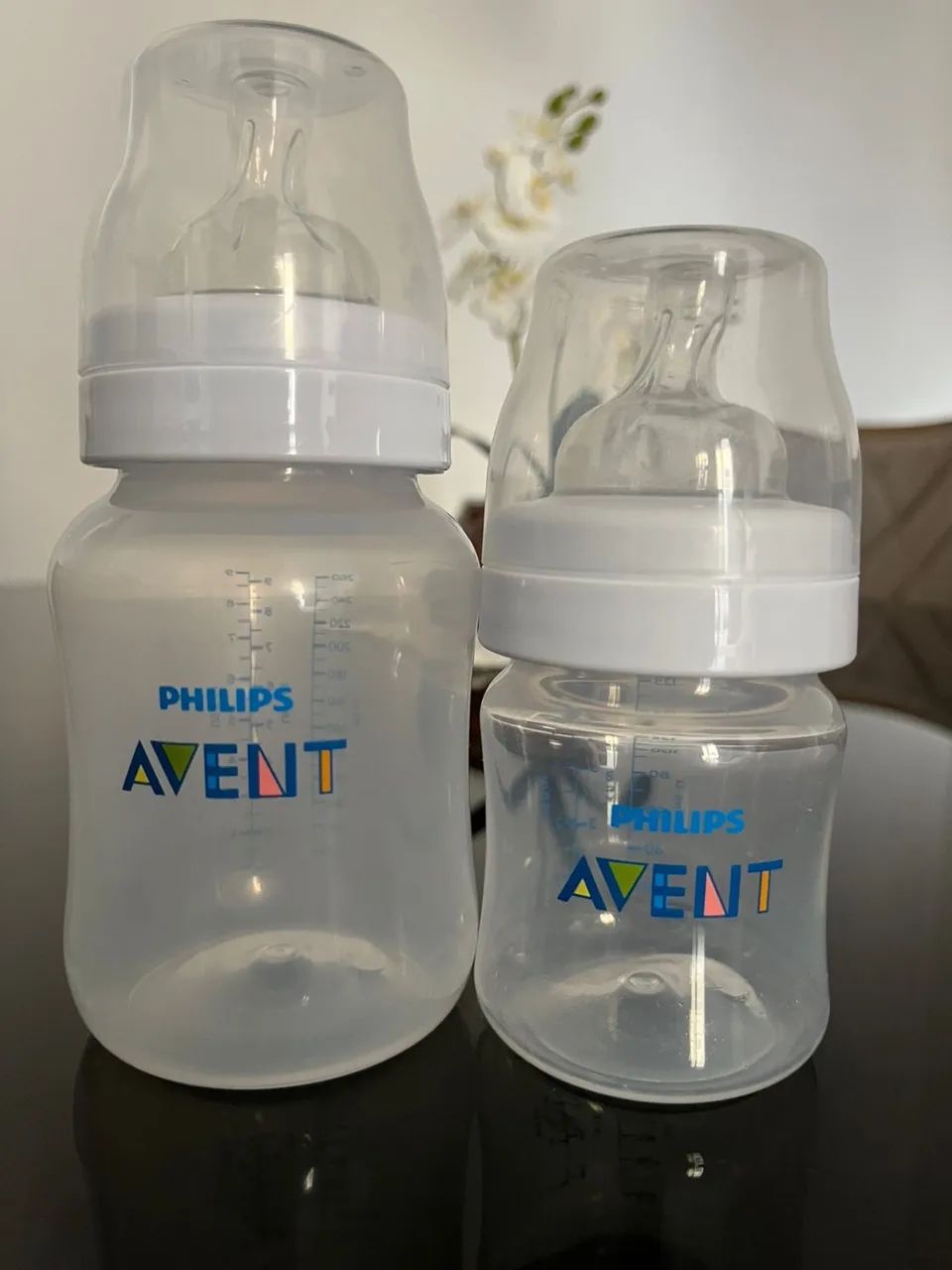 Kit mamadeira avent 260 e 125ml - Foto 2
