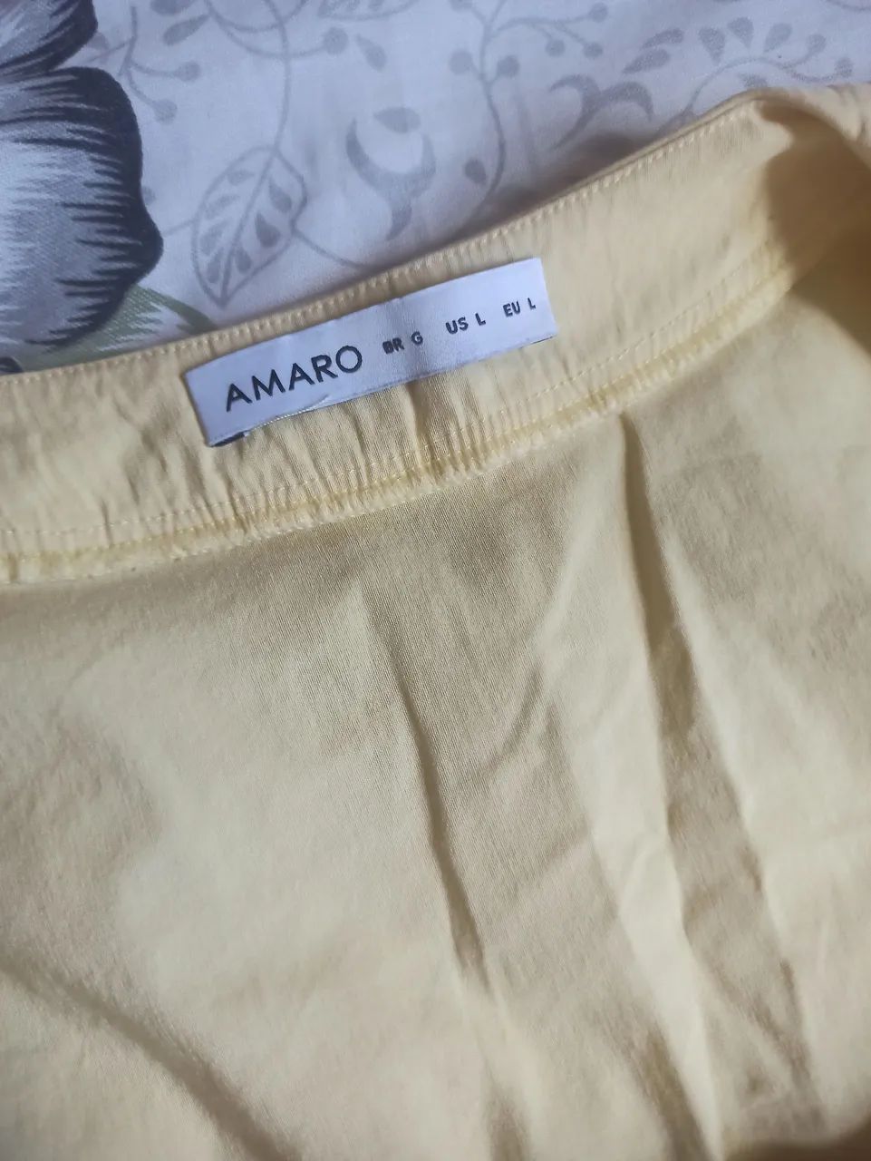 Desapego blusa feminina amarela  - Foto 2