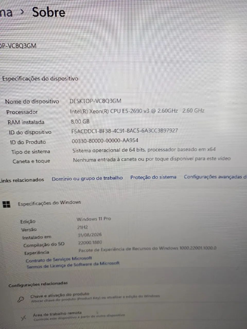 Placa mãe x99 P4 + Xeon e5 2690 v3 apenas venda - Foto 5