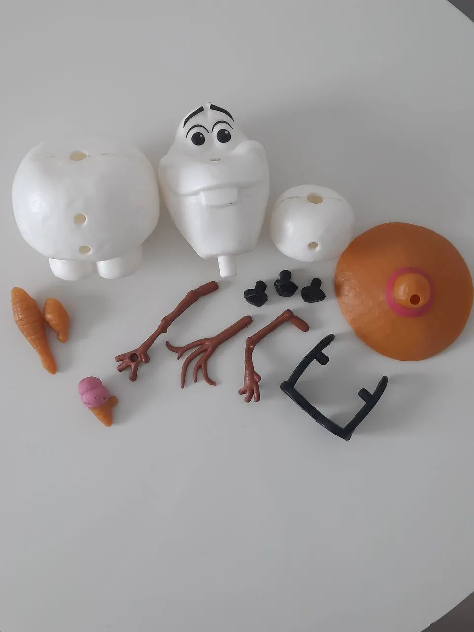 Boneco Olaf - Monta e Desmonta - 14 peças  - Foto 2