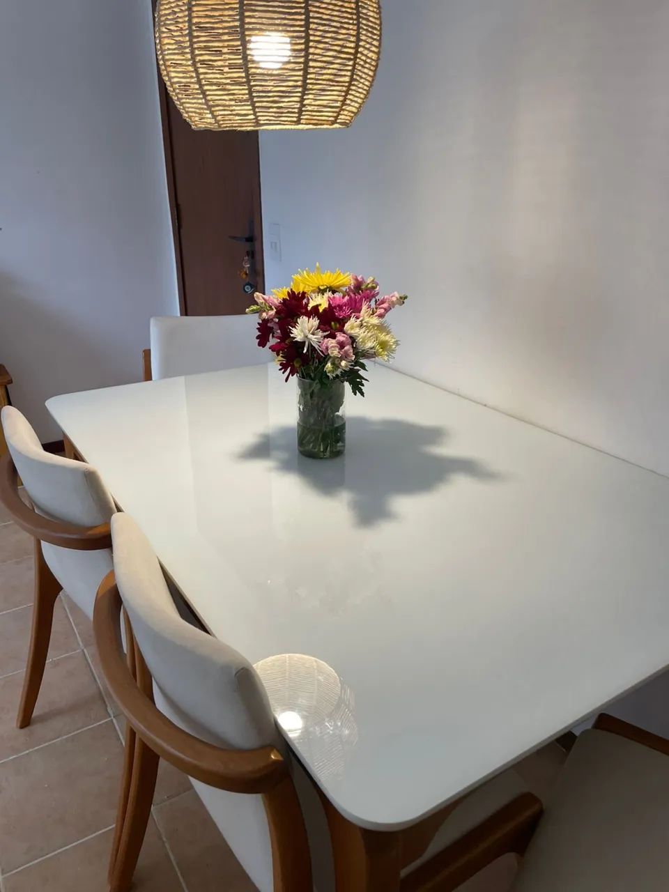 *Mesa Madeira Maciça + 4 Cadeiras Luxo*487296119194920963