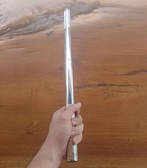 Nunchaku Bastao 2 Em 1 em metal - Foto 5