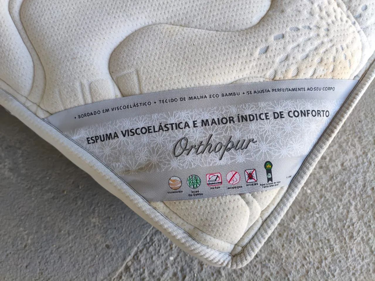 Colchão Queen Ortobom Fibra de Bambu - Foto 2