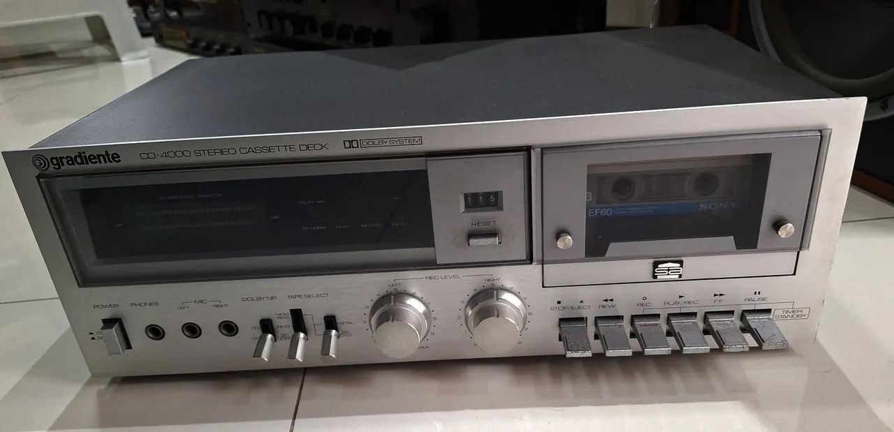 TAPE DECK GRADIENTE CD-4000  ( LINDÍSSIMO) - Foto 2