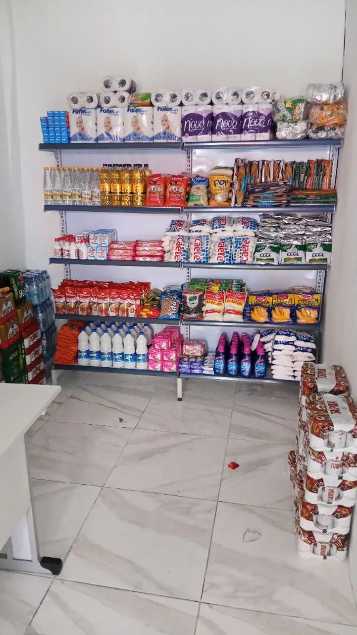 Prateleiras de mercado Gôndolas  - Foto 3
