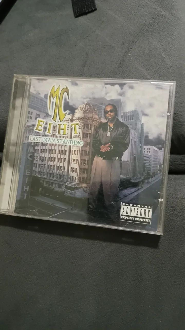 Cd rap importado raro MC Eitth "Ladt man Standing" . LEIA O ANUNCIO.