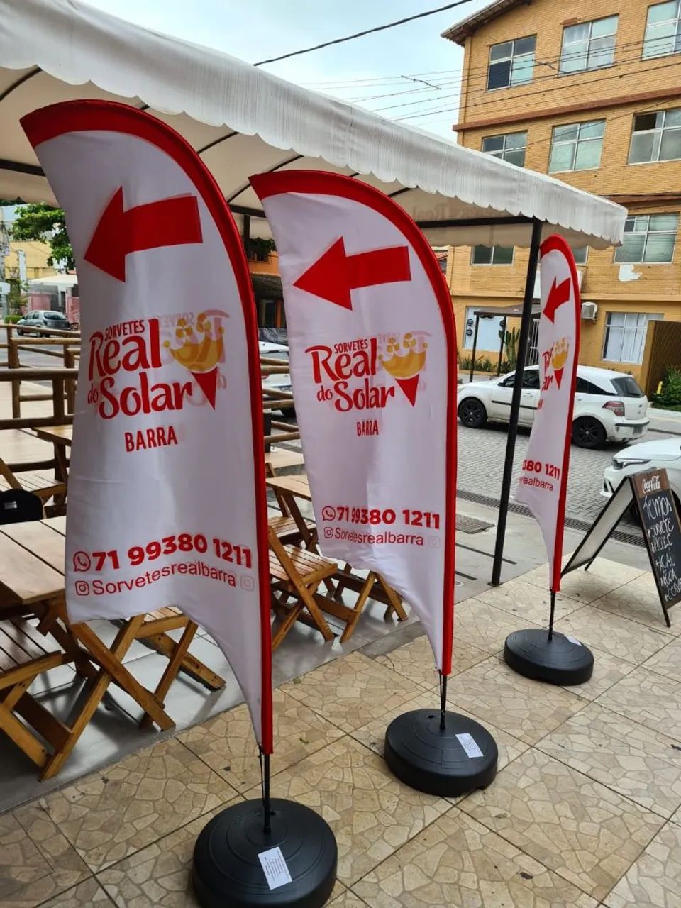 BANDEIRA COMERCIAL WINDBANNER 